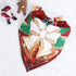 Christmas small, medium and large dog dog cat triangle saliva towel pet supplies